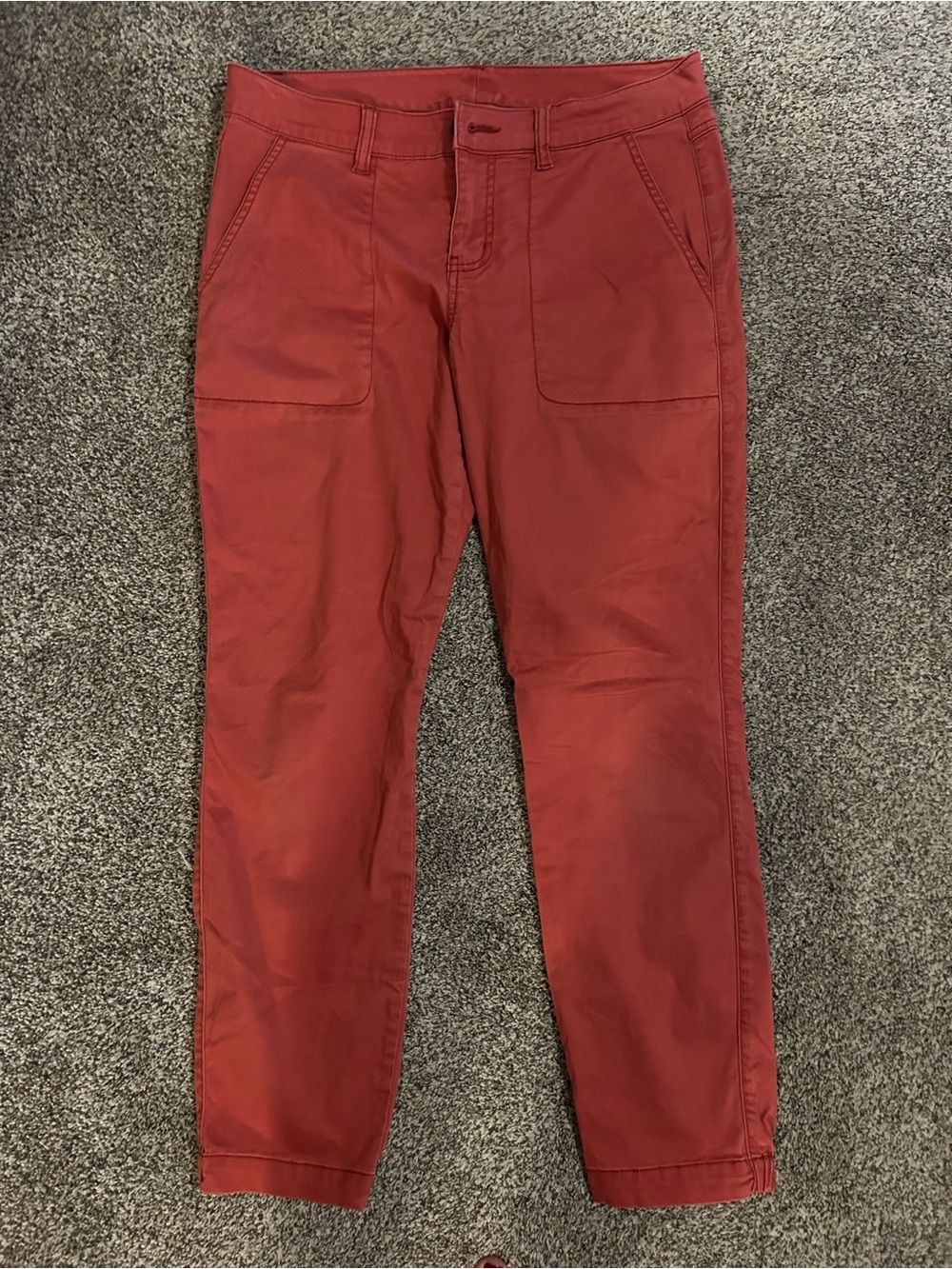 CAbi Women’s brick Red Chino-Style Casual Pants